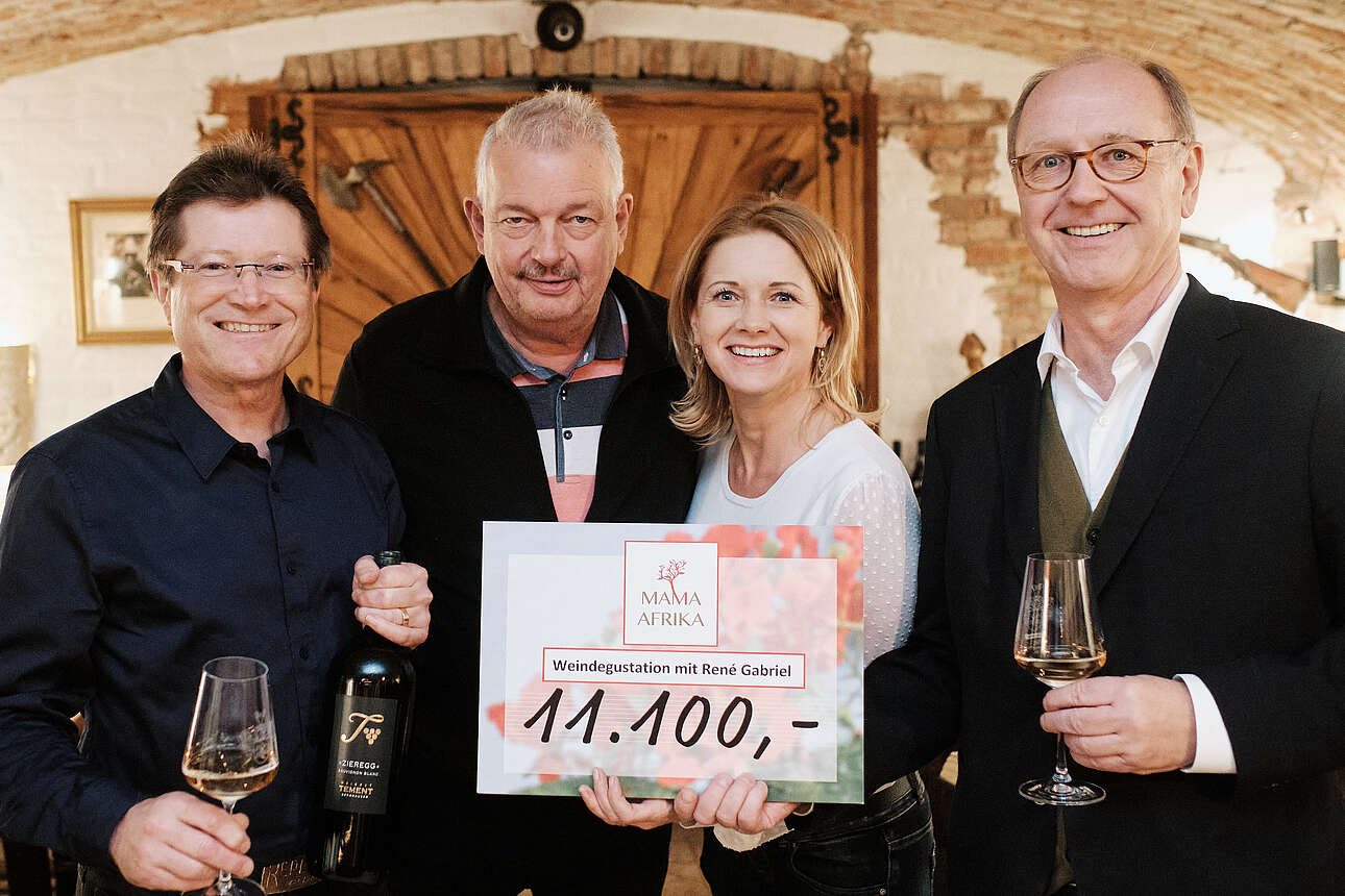 Karitative Weinverkostung mit Rene Gabriel