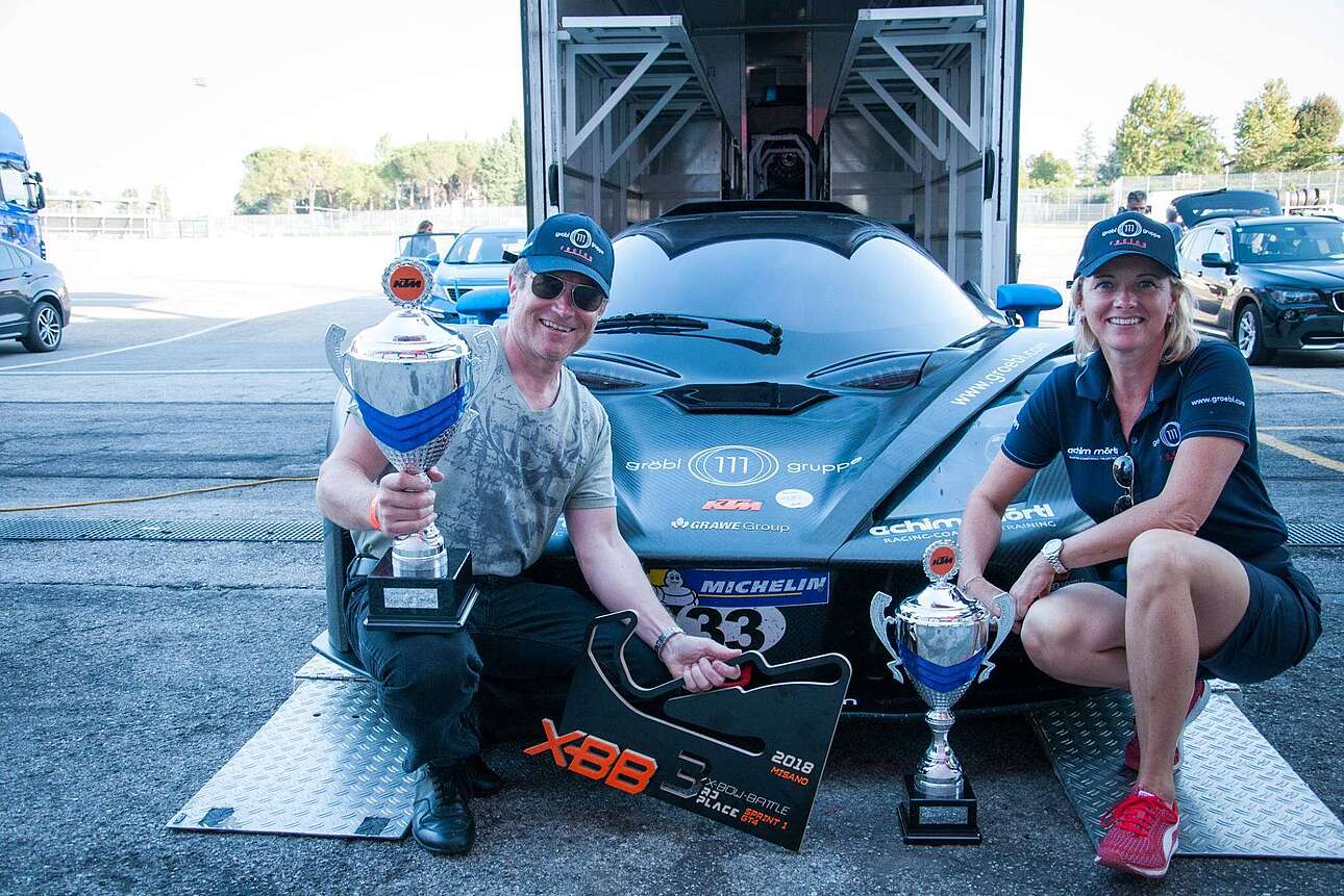 Gröbl Erfolge bei einem x-bow Rennen